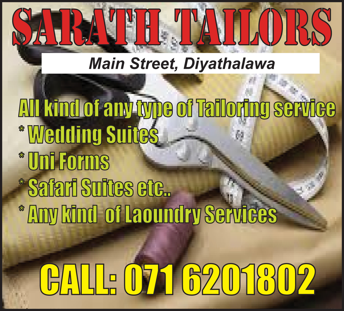 Sarath Tailors