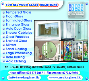 Asoka Glass And Mirrors3 (Pvt) Ltd
