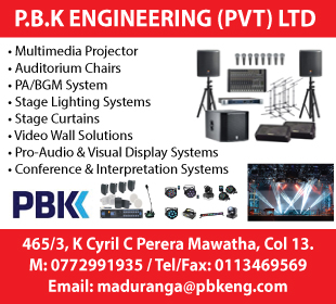 P B K Engineering (Pvt) Ltd