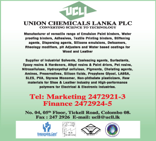 Union Chemicals Lanka PLC