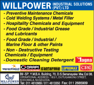 Willpower Industrial Solutions (Pvt) Ltd