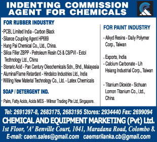Chemical & Equipment Marketing (Pvt) Ltd