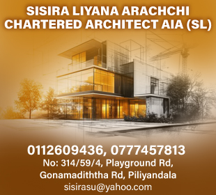 Sisira Liyana Arachchi Chartered Architect AIA (SL)