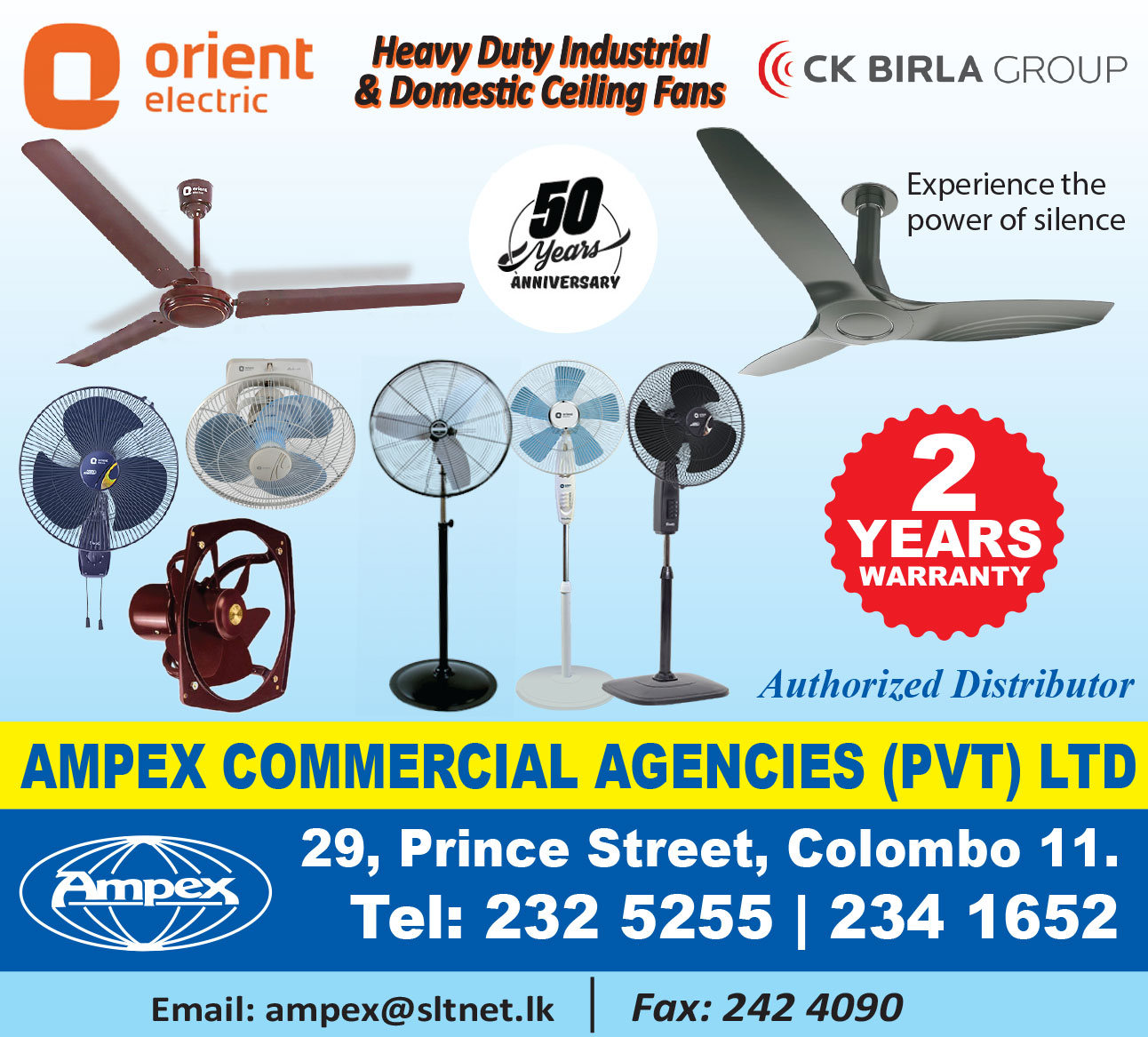 Ampex Commercial Agencies (Pvt) Ltd