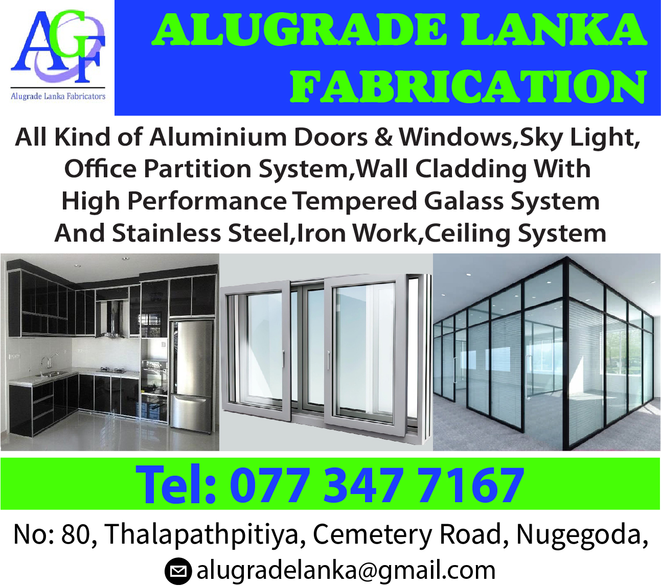 Alugrade Lanka Fabrication