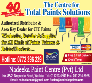 Nadeeka Paint Centre (Pvt) Ltd