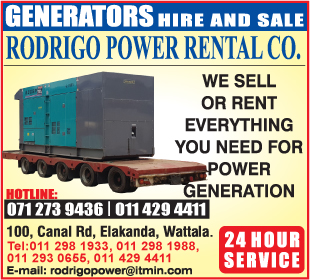 Rodrigo Power Rental Co
