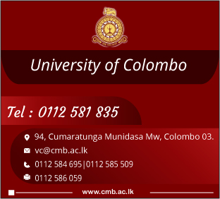 University of Colombo Sri Lanka