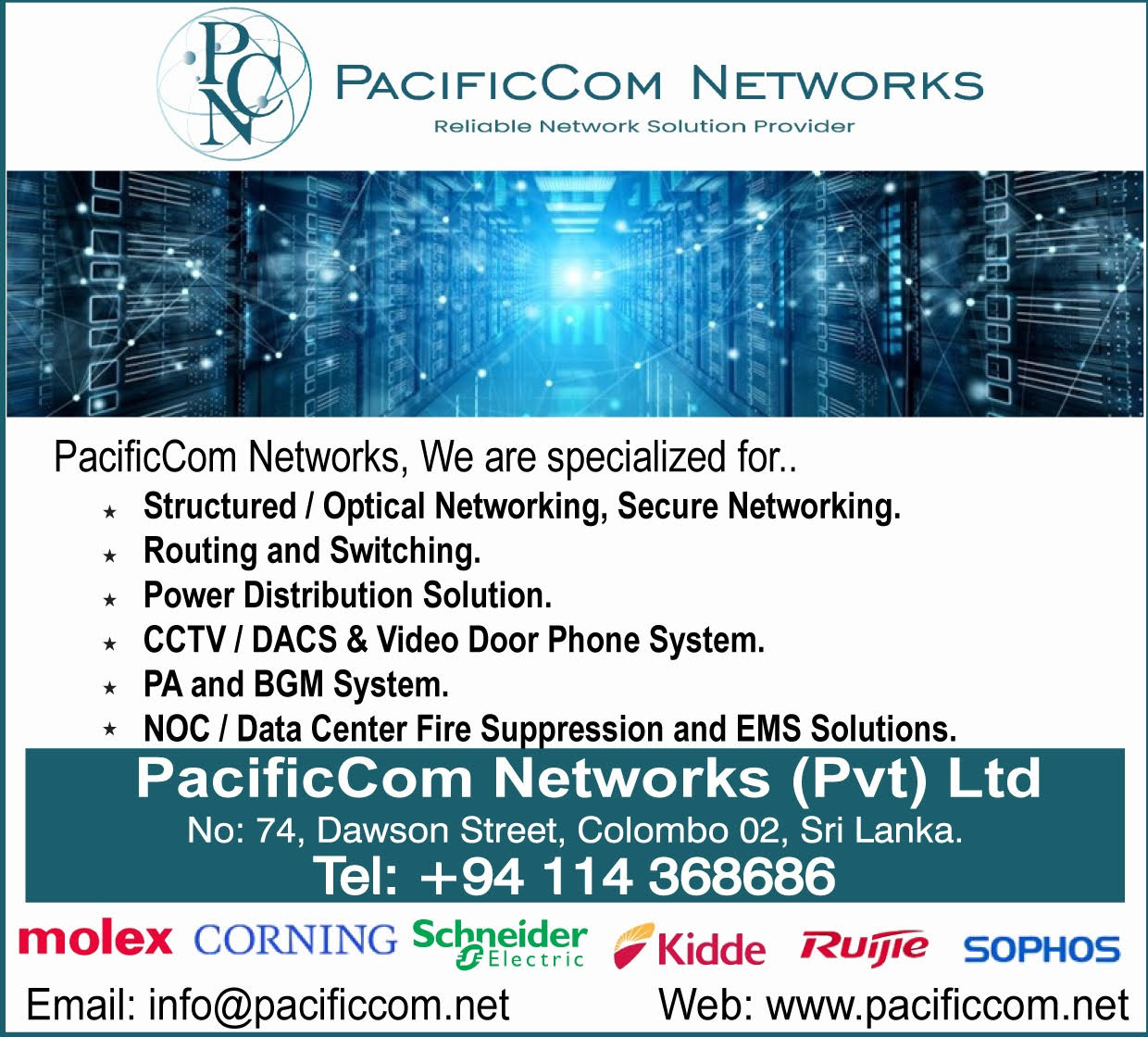 PacificCom Networks (Pvt) Ltd