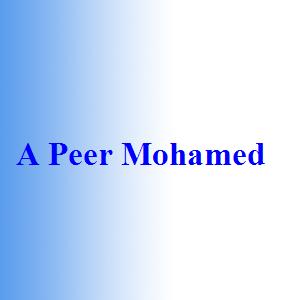 A Peer Mohamed