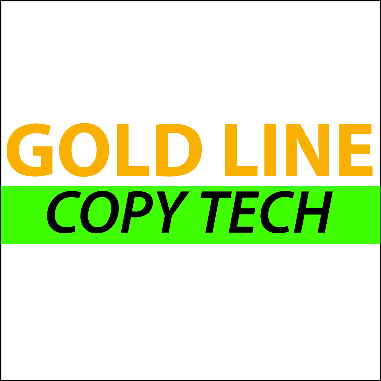 Gold Line Copy Tech