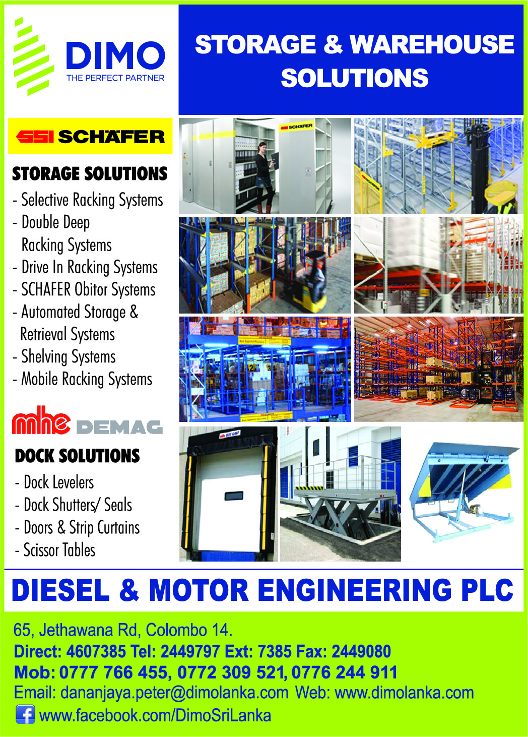 DIMO (Pvt) Ltd Sri Lanka Rainbowpages